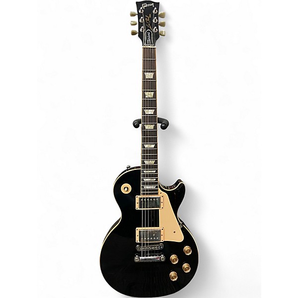 Used 2008 Gibson Les Paul Standard Ebony Solid Body Electric Guitar