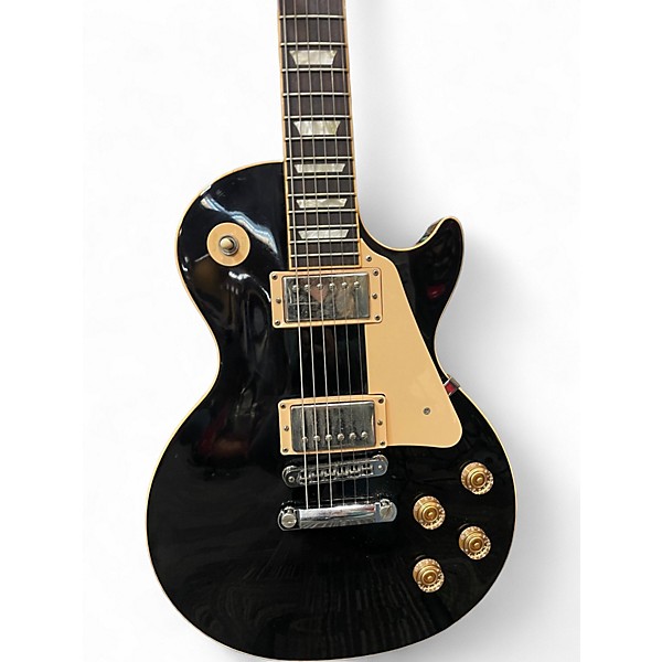 Used 2008 Gibson Les Paul Standard Ebony Solid Body Electric Guitar