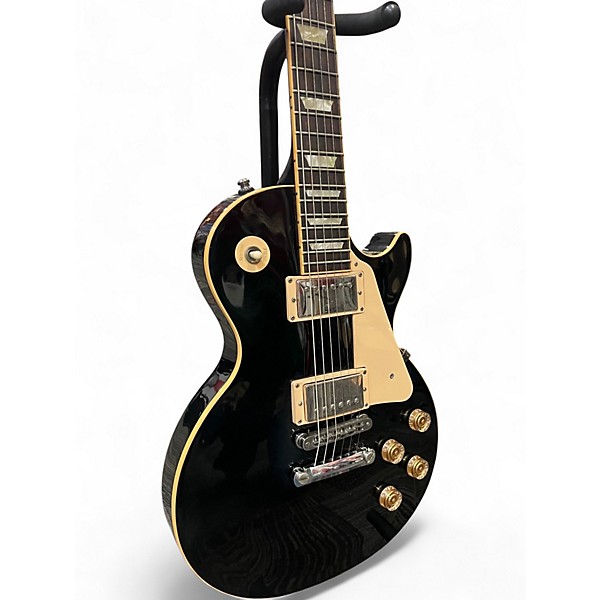 Used 2008 Gibson Les Paul Standard Ebony Solid Body Electric Guitar