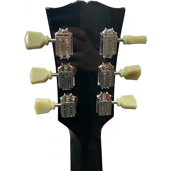 Used 2008 Gibson Les Paul Standard Ebony Solid Body Electric Guitar