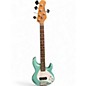 Used Sterling by Music Man Ray 35 Dorado Green Electric Bass Guitar thumbnail