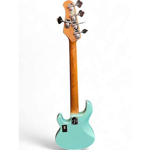 Used Sterling by Music Man Ray 35 Dorado Green Electric Bass Guitar