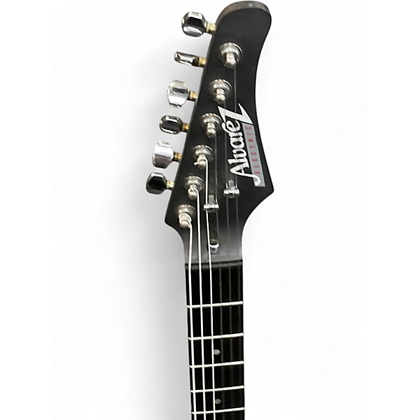 Used Alvarez villian black Solid Body Electric Guitar