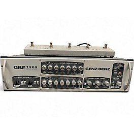 Used Genz Benz GBE1200 1200W Bass Amp Head