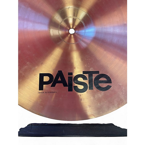 Used Paiste 16in Bronze 502 Power Crash Cymbal