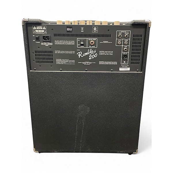 Used Fender RUMBLE 200 V3 Bass Combo Amp