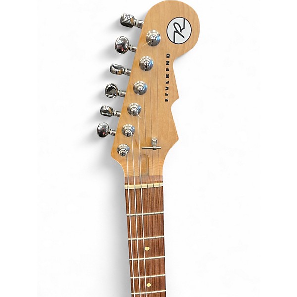 Used Reverend DESENT Maroon Solid Body Electric Guitar