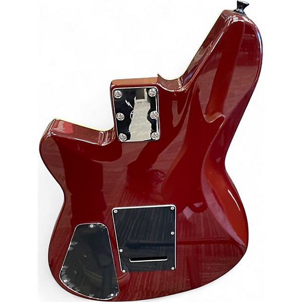 Used Reverend DESENT Maroon Solid Body Electric Guitar