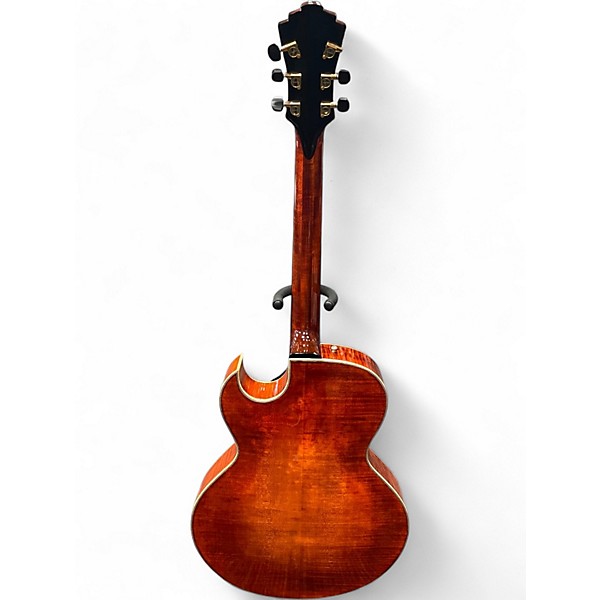 Used Eastman AR380CE Honey Burst Hollow Body Electric Guitar