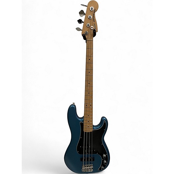 Used Fender American Performer Precision Bass Lake Placid Blue Electric Bass Guitar