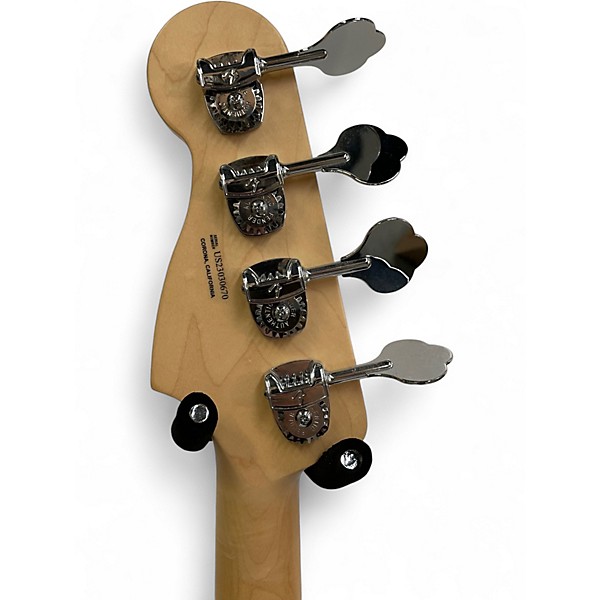 Used Fender American Performer Precision Bass Lake Placid Blue Electric Bass Guitar