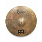Used MEINL 14in BYZANCE DARK HI HATS BOTTOM Cymbal thumbnail