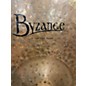 Used MEINL 14in BYZANCE DARK HI HATS BOTTOM Cymbal