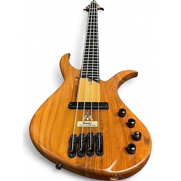 Used 2018 Ibanez AFR4WAP Premium Affirma Natural Electric Bass Guitar