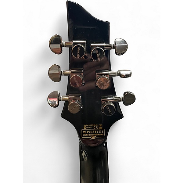Used Schecter Guitar Research Hellraiser C1 Hybrid dark burst Solid Body Electric Guitar