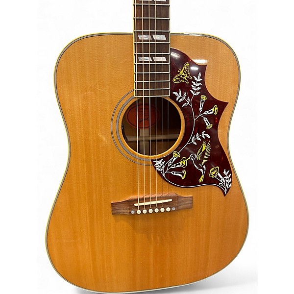 Used Gibson HUMMINGBIRD ORIGINAL Natural Acoustic Electric Guitar