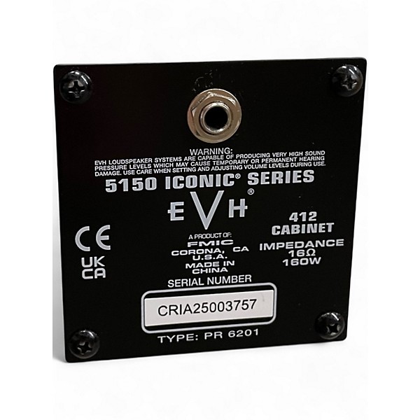 Used EVH 5150 ICONIC 4X12 Guitar Cabinet