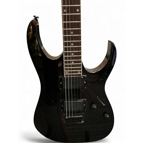 Used Ibanez N427 HH Black Solid Body Electric Guitar