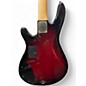 Used Yamaha BB604 Trans Crimson Red Electric Bass Guitar