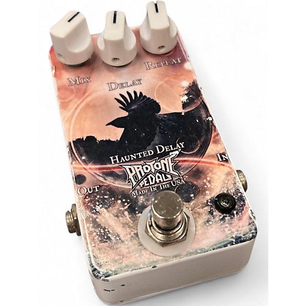 Used Proton Pedals Haunted Delay Effect Pedal