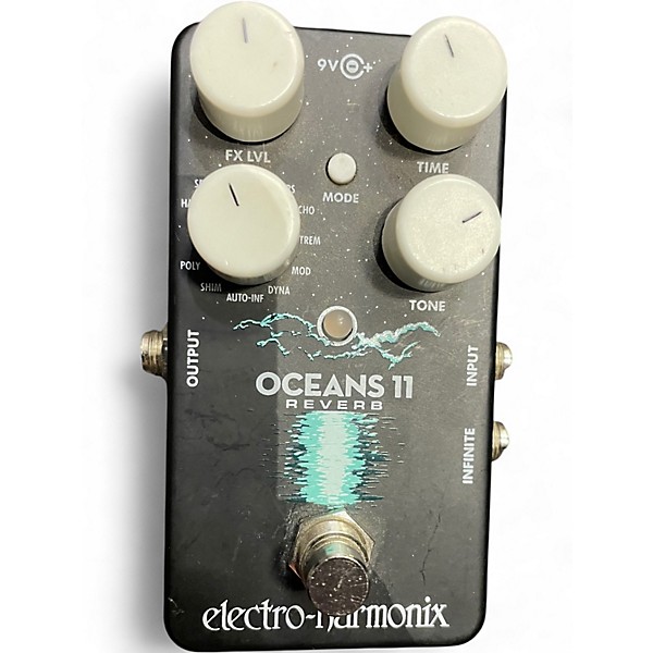 Used Electro-Harmonix Oceans 11 Reverb Effect Pedal