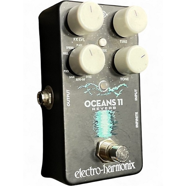Used Electro-Harmonix Oceans 11 Reverb Effect Pedal