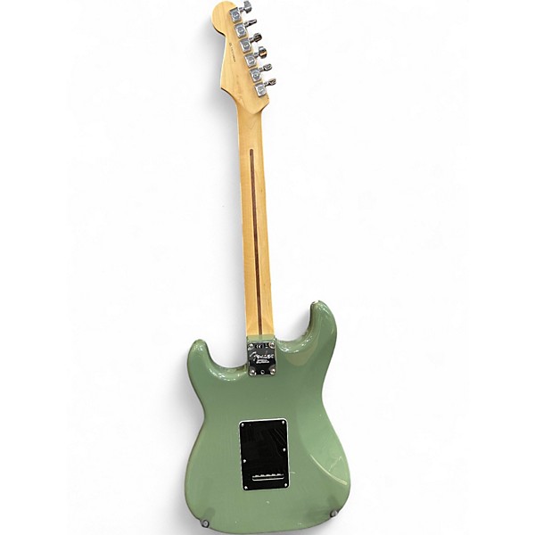 Used Fender American Professional Stratocaster SSS Antique Olive Solid Body Electric Guitar