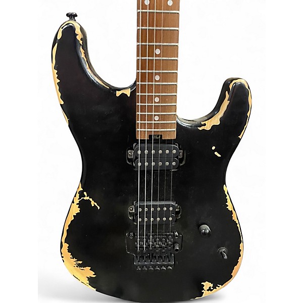 Used Charvel PRO MOD RELIC SAN DIMAS HH BLACK Solid Body Electric Guitar