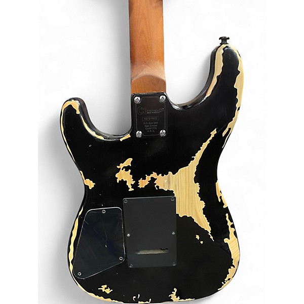 Used Charvel PRO MOD RELIC SAN DIMAS HH BLACK Solid Body Electric Guitar