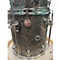 Used DW 4 Piece Collector's Series Maple VLT Black Galaxy Drum Kit