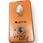 Used Joyo VINTAGE PHASE Effect Pedal thumbnail