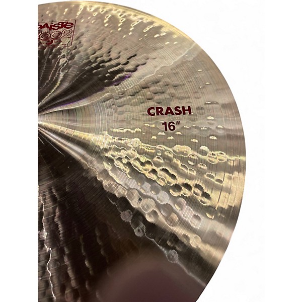 Used Paiste 16in 2002 Crash Cymbal