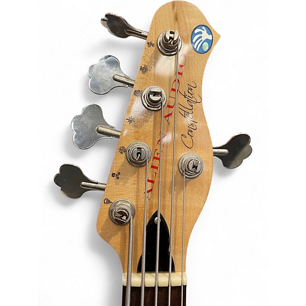 Used Alien Audio constellation Natural Electric Bass Guitar