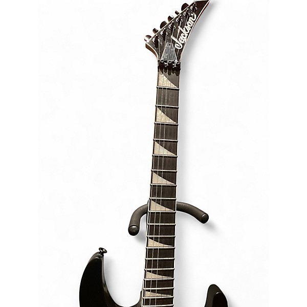 Used Jackson JS34Q Dinky TRANSPARENT GREEN BURST Solid Body Electric Guitar