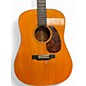 Used Martin D18 Natural Acoustic Guitar