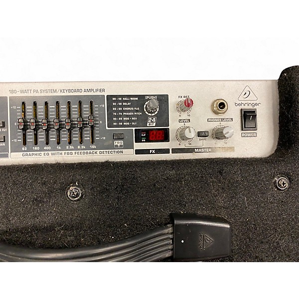Used Behringer K1800FX 180W Keyboard Amp