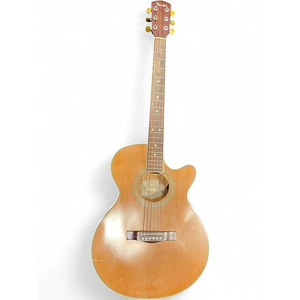 Used Fender JG26SCE Natural Acoustic Electric Guitar