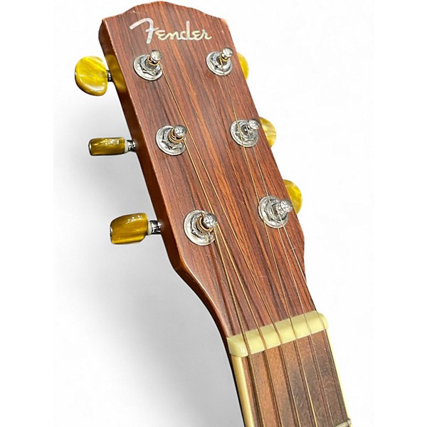 Used Fender JG26SCE Natural Acoustic Electric Guitar