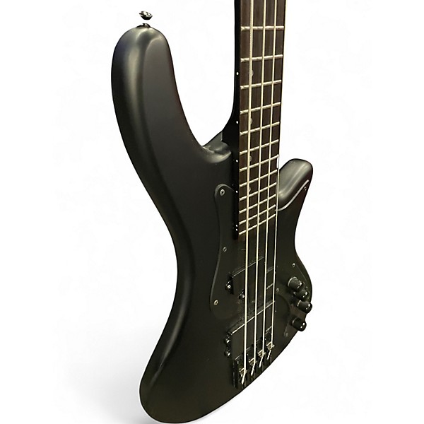 Used Schecter Guitar Research STEALTH-4 Black Electric Bass Guitar