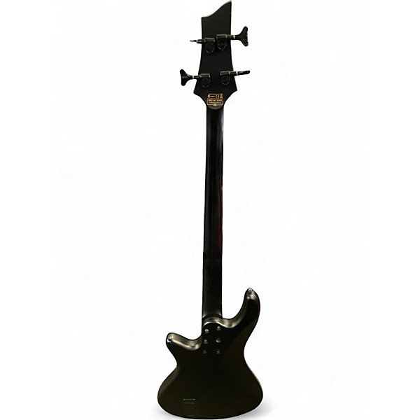 Used Schecter Guitar Research STEALTH-4 Black Electric Bass Guitar