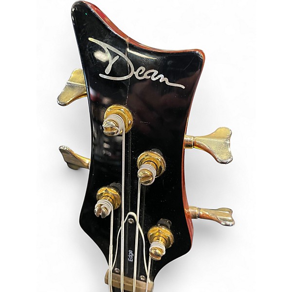Used Dean Edge Pro 4 Walnut Electric Bass Guitar