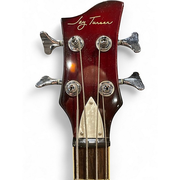 Used Jay Turser TB-2b 2 Tone Sunburst Electric Bass Guitar
