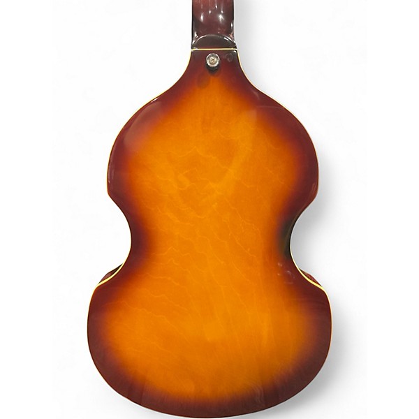 Used Jay Turser TB-2b 2 Tone Sunburst Electric Bass Guitar