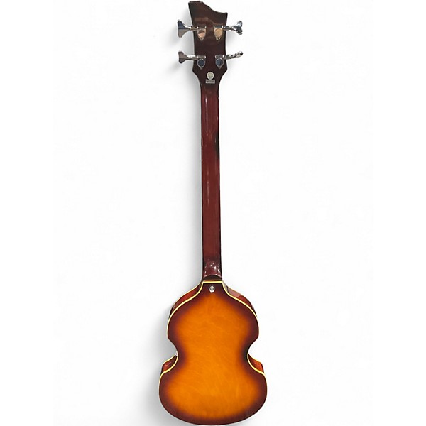 Used Jay Turser TB-2b 2 Tone Sunburst Electric Bass Guitar