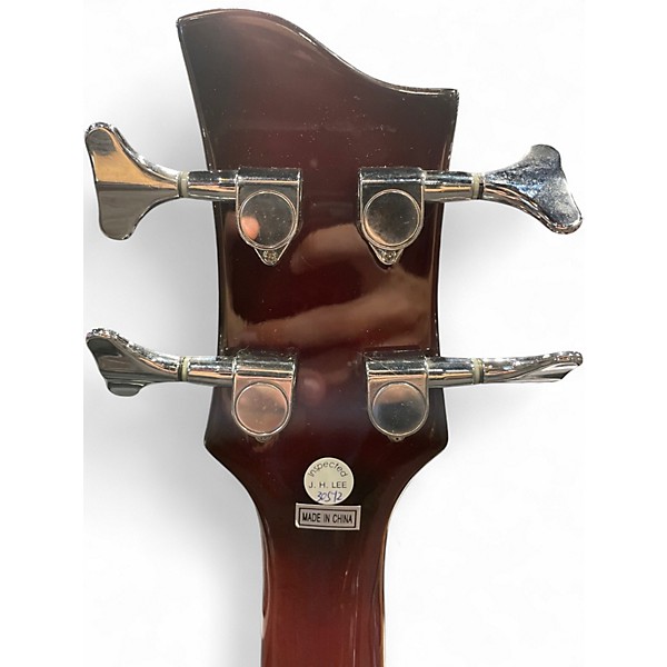 Used Jay Turser TB-2b 2 Tone Sunburst Electric Bass Guitar