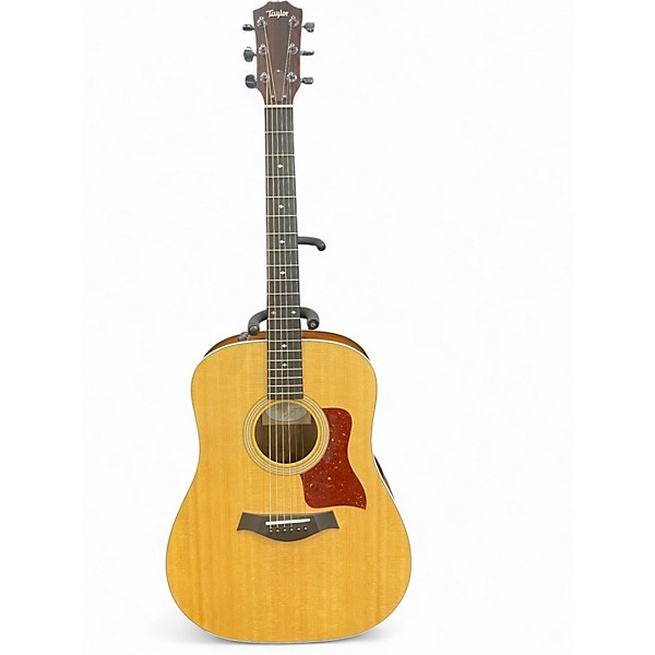 Used 2021 Taylor 210E DLX Natural Acoustic Electric Guitar