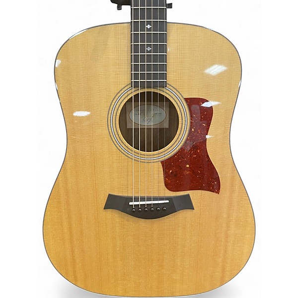 Used 2021 Taylor 210E DLX Natural Acoustic Electric Guitar