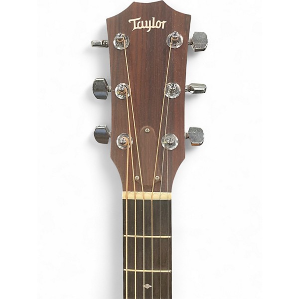 Used 2021 Taylor 210E DLX Natural Acoustic Electric Guitar