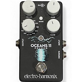 Used Electro-Harmonix Oceans 11  Reverb Effect Pedal