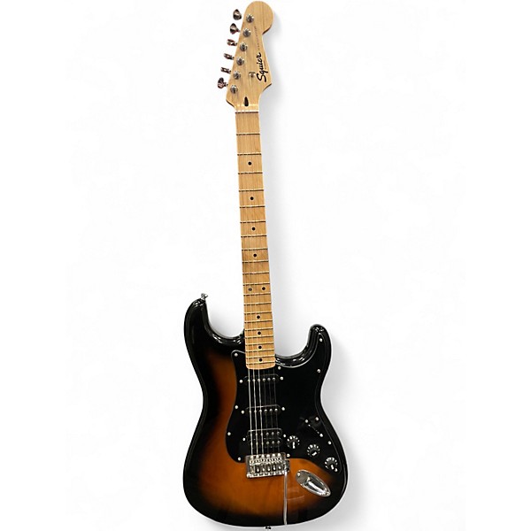 Used Squier Sonic 2 Tone Sunburst Solid Body Electric Guitar